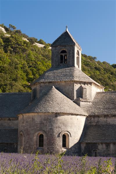 Апсида абатства Сенанк, Франція, 1148 - Романська архітектура