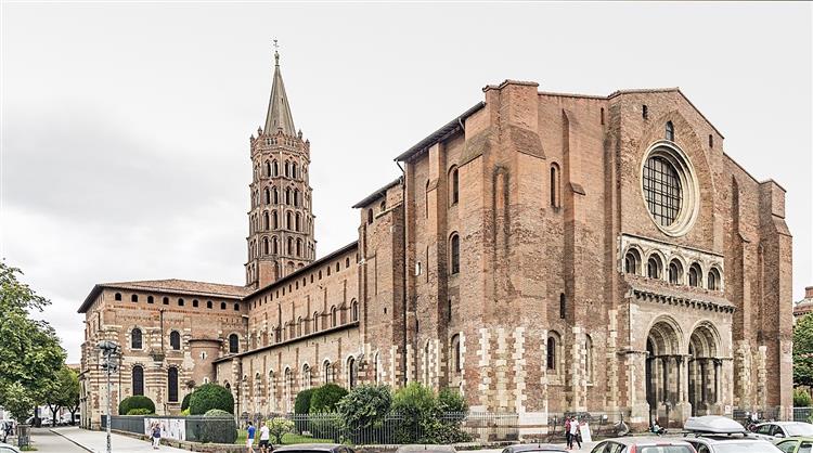 Basilica of Saint Sernin, France, 1180 - Romanesque Architecture