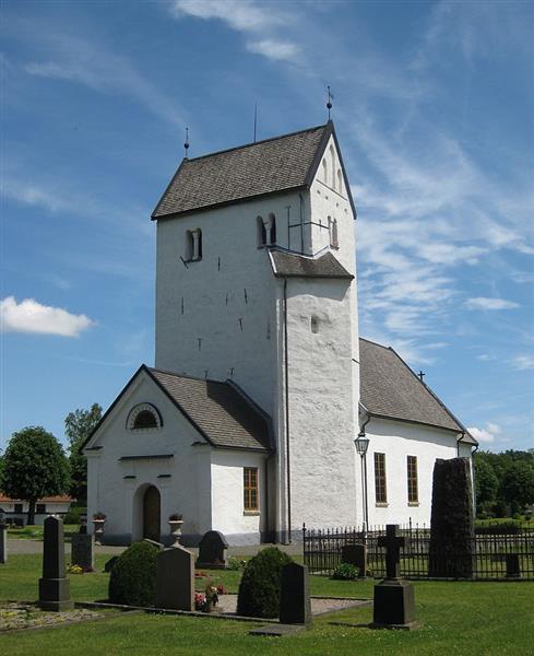 Everöd Church, Sweden, c.1200 - Romanesque Architecture