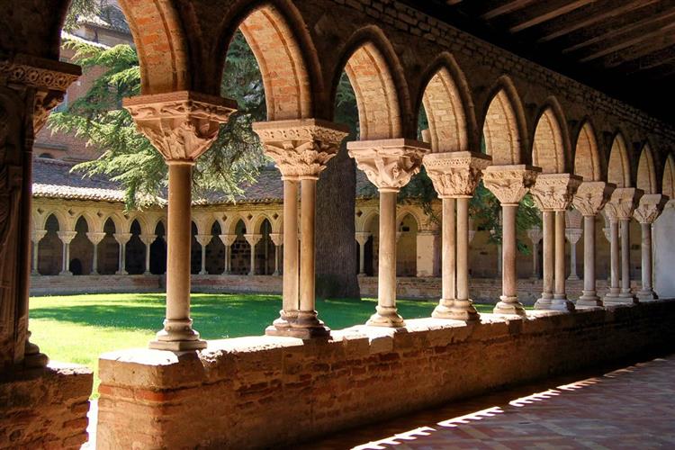 Moissac Abbey, France, c.1060 - Romanesque Architecture