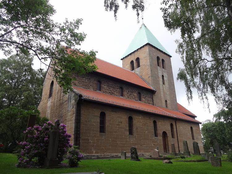 Old Aker Church, Norway, 1080 - Романська архітектура