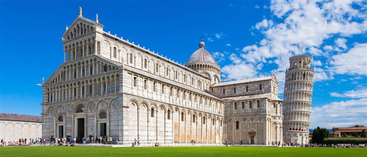 Pisa Cathedral, Italy, 1092 - Architecture romane