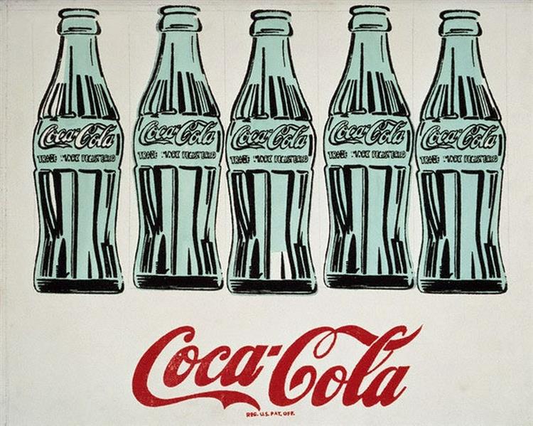 Green Coca Cola Bottles, 1962 - 安迪沃荷