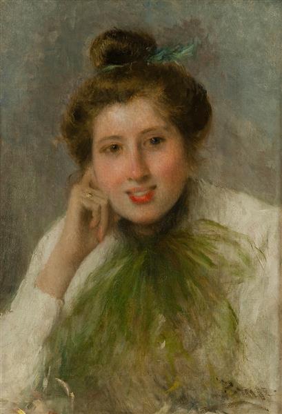 Portrait of a woman - Joan Brull