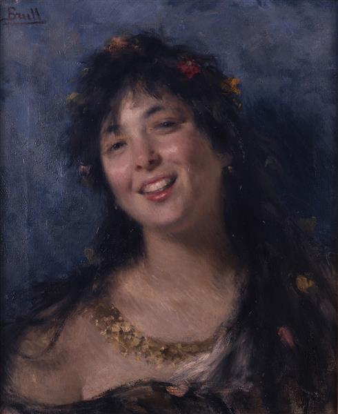 Laughter. Laughing woman, 1904 - Joan Brull