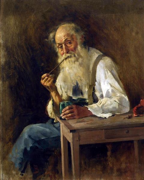 Old man with his glories, 1887 - Joan Brull