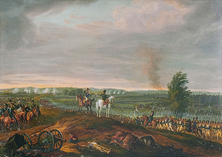 Battle of Ostrovno 1812 - Oswald Achenbach