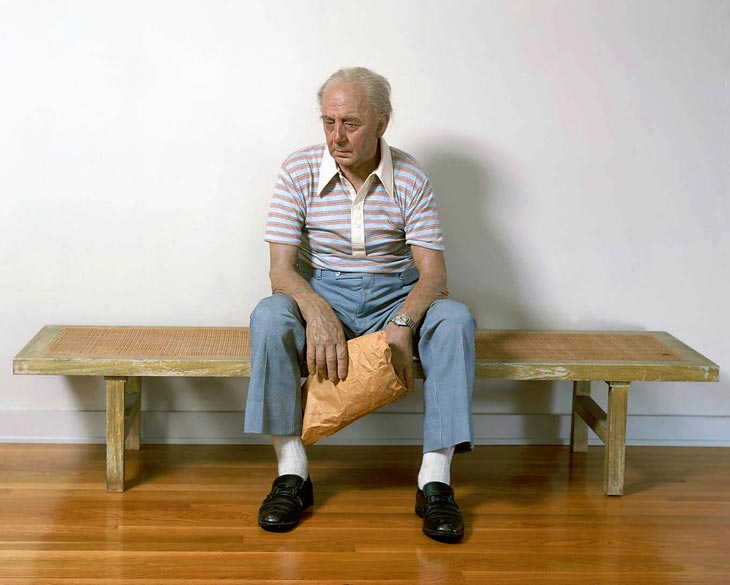 Man on a Bench, 1996 - Duane Hanson
