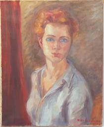 Self Portrait - Hélène de Beauvoir