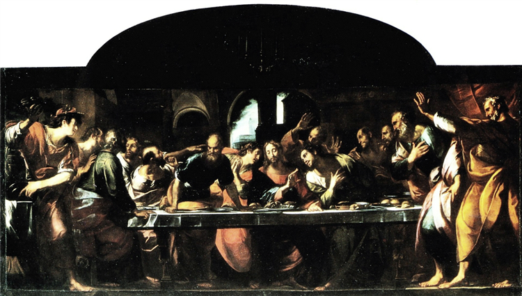Ultima Cena, 1618 - Giulio Cesare Procaccini