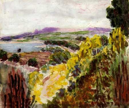 Landscape, Cassis, c.1900 - Родерик О’Конор