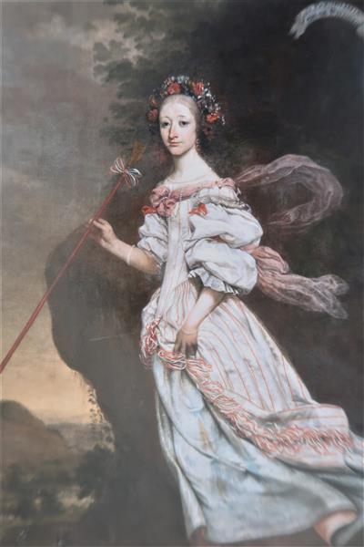 Portrait of Marie Maxmiliány Ze Šternberka, Provdané Lažanské - Karel Škréta