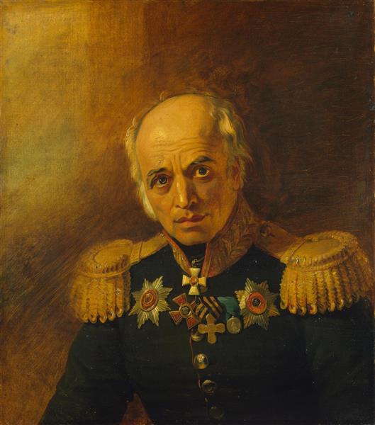 Panteleymon Egorovich Benardos, Russian General-Mayor, 1825 - George Dawe