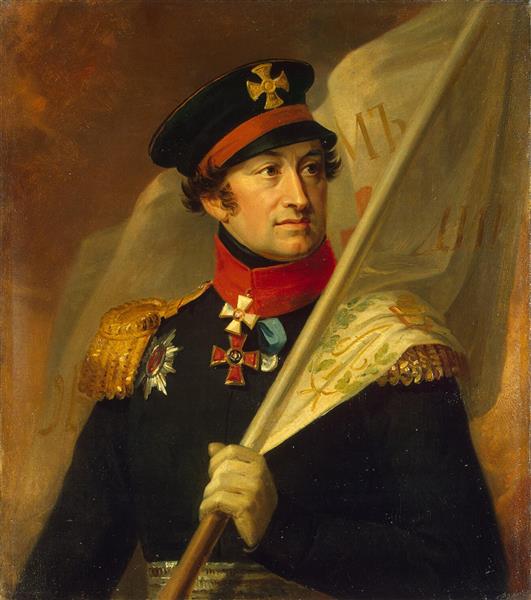Portrait of Alexander A. Bibikov, 1825 - Джордж Доу