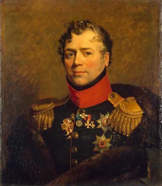 Dmitriy Vladimirovich Golitsyn, Russian General, c.1825 - Джордж Доу