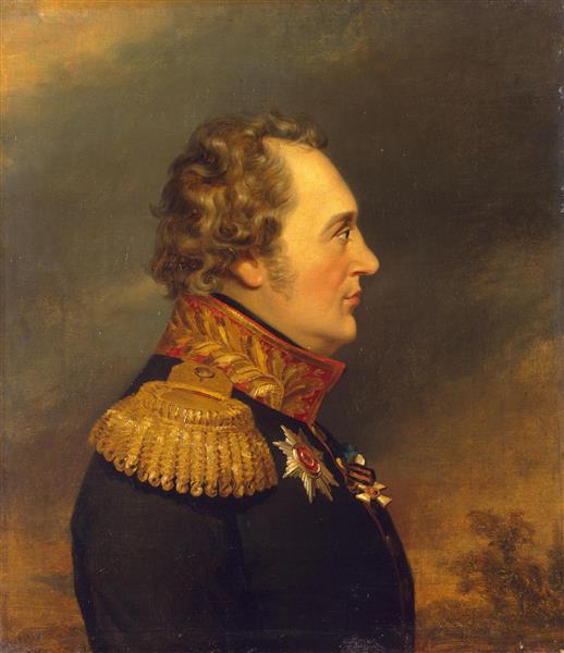 Portrait of Ivan N. (Magnus Gustav) Essen, c.1823 - c.1825 - Джордж Доу