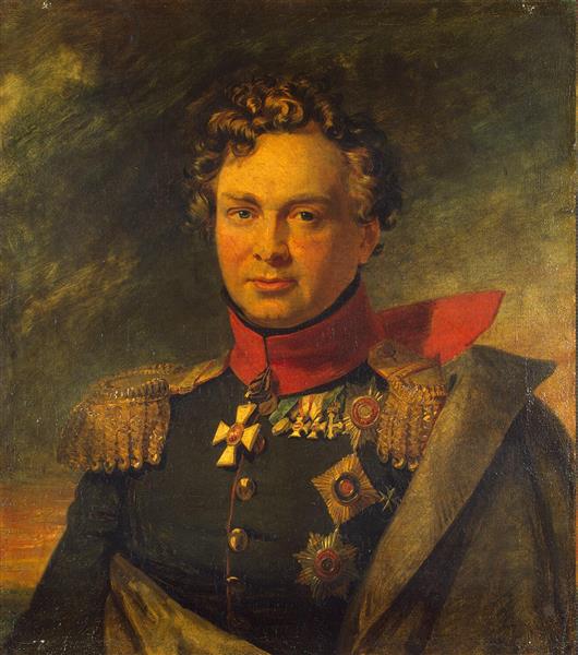 Andrey Ivanovich Gorchakov, Russian General, c.1820 - c.1825 - Джордж Доу