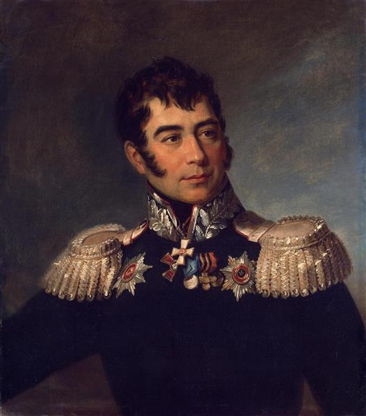 Portrait of Ivan D. Ilovaisky, c.1820 - c.1828 - Джордж Доу
