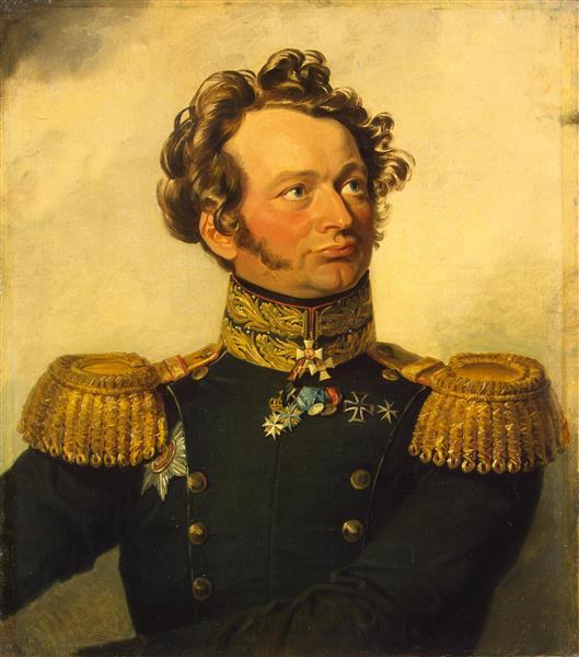 Portrait of Karl I. Bistrom, c.1819 - c.1824 - Джордж Доу