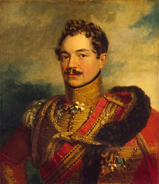 Vasily Levashov, Russian General, c.1820 - c.1825 - Джордж Доу
