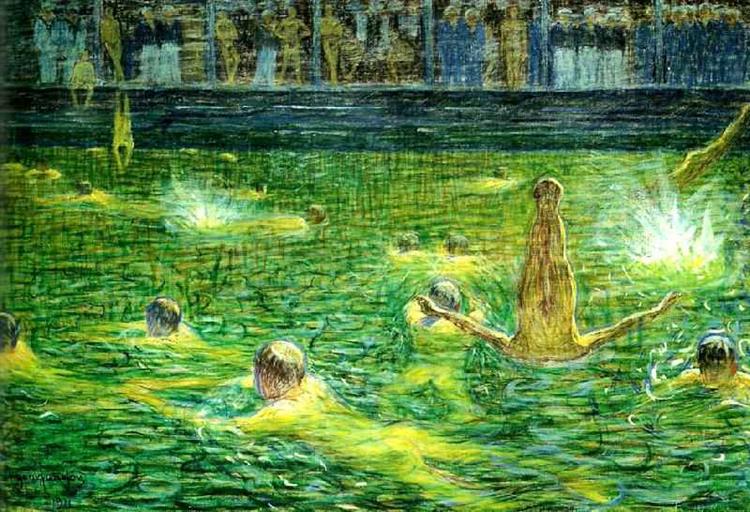 Swimming Pool, 1911 - Эжен Янсон