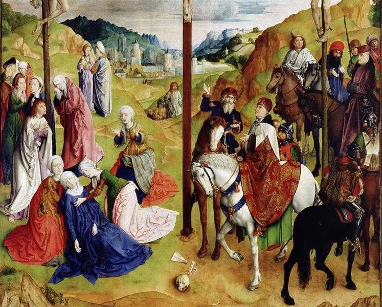 Calvary Triptych (detail), 1465 - 1468 - Йоос ван Вассенхов