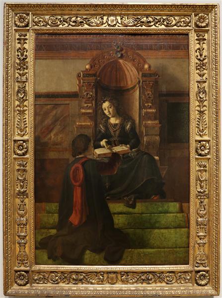 Allegoria della Retorica, c.1480 - Йос ван Гент