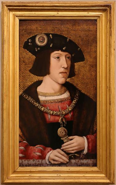 Portrait of Charles V, c.1525 - Бернарт Орлей