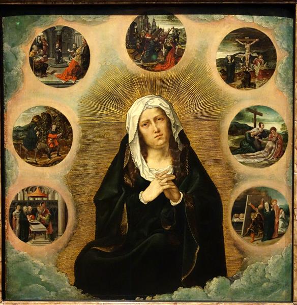 Our Lady of the Seven Sorrows - Bernard van Orley