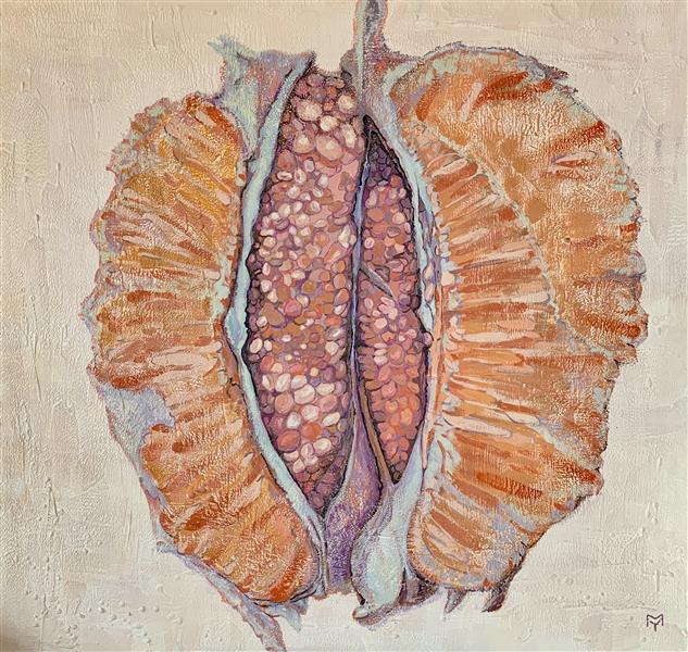 Citrus. Fetal heart from Hesperid garden, 2020 - Yulia Mamontova