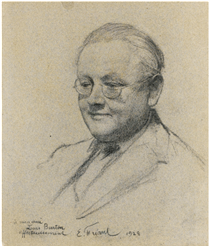 Portrait of Jean-Louis Burtin - Эмиль Фриан
