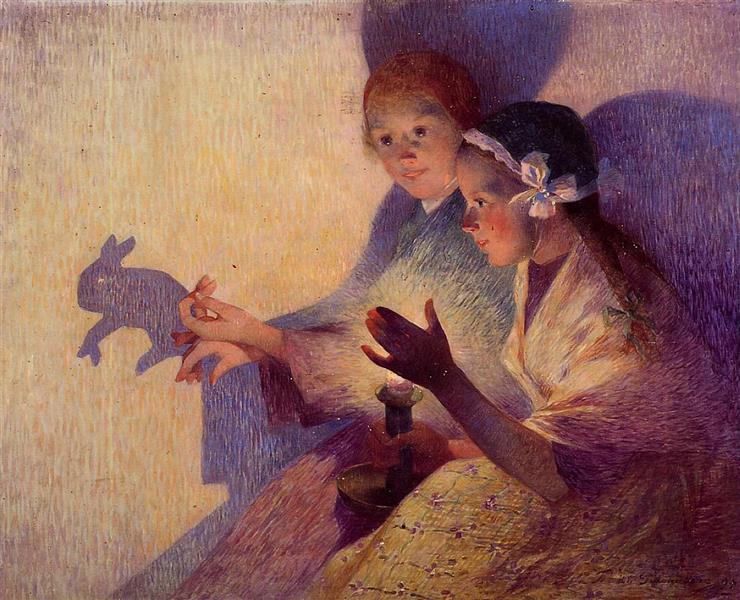 Chinese Shadows, the Rabbit - Ferdinand du Puigaudeau