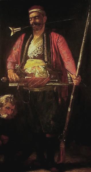 The Turkish Guard (a Turkish Warrior), c.1878 - Фрэнсис Дэвис Миллет