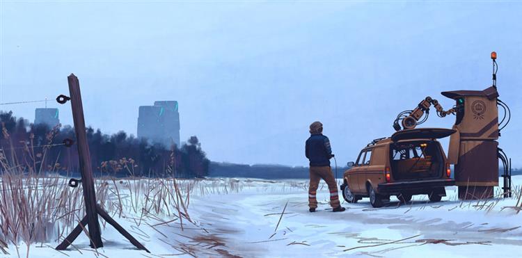 Tales from the Loop, 2014 - Simon Stalenhag