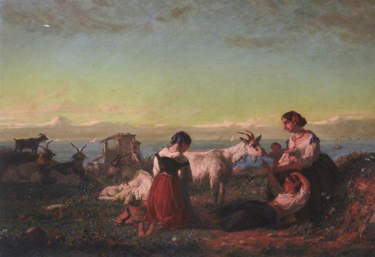 Italian Pastoral, 1869 - Thomas Stuart Smith