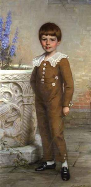 Portrait of a Boy - Herbert James Draper