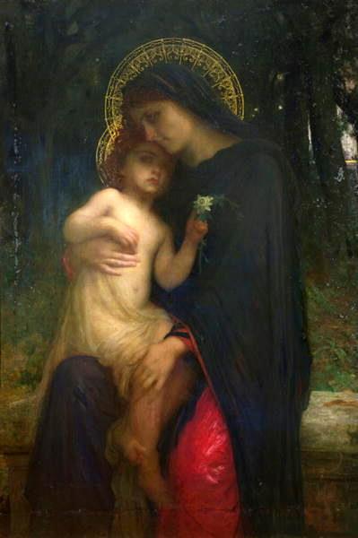 The Sorrowful, c.1870 - Эрнст Эбер
