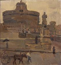 Castel Sant'Angelo in Rome - Isaac Israels