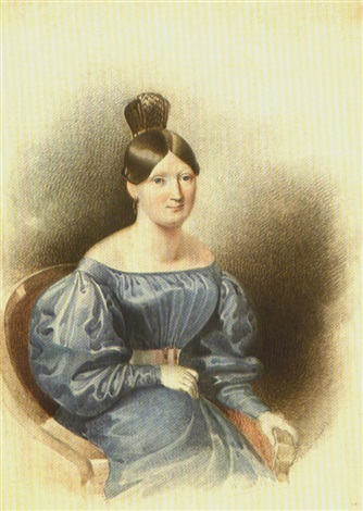 Portrait of a girl, 1832 - Johann Nepomuk Passini