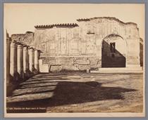 Facade of the new Baths of Pompeii - Robert Rive