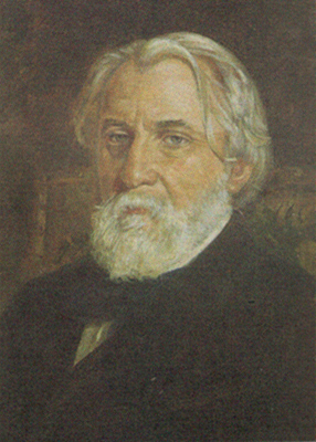 Portrait of Ivan Turgenev, 1871 - Алексей Алексеевич Харламов