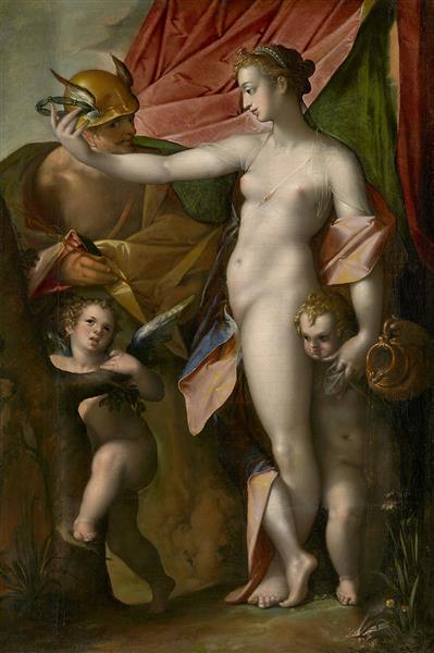 Venus and Mercury, 1585 - Bartholomeus Spranger