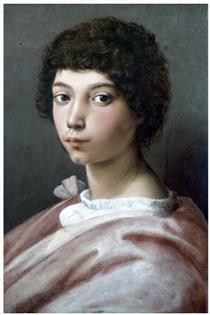 Portrait of a Young Man - Giulio Romano