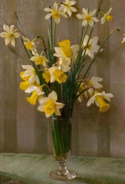 Daffodils, c.1935 - William Logsdail