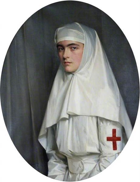 Portrait of a Nurse, 1916 - William Logsdail