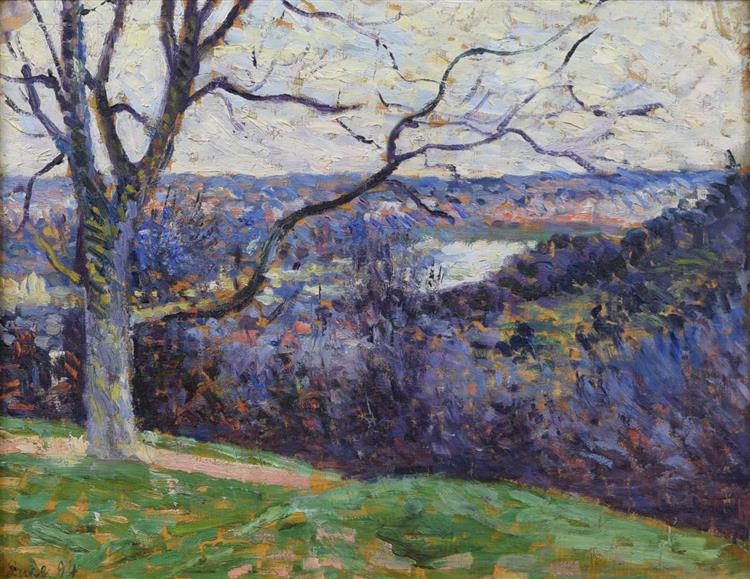 The Loop of the Seine near Herblay, 1894 - Maximilien Luce