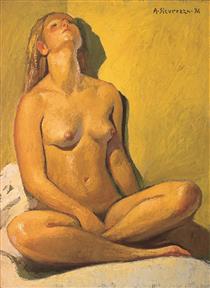 Nude of a woman - Antonio Sicurezza