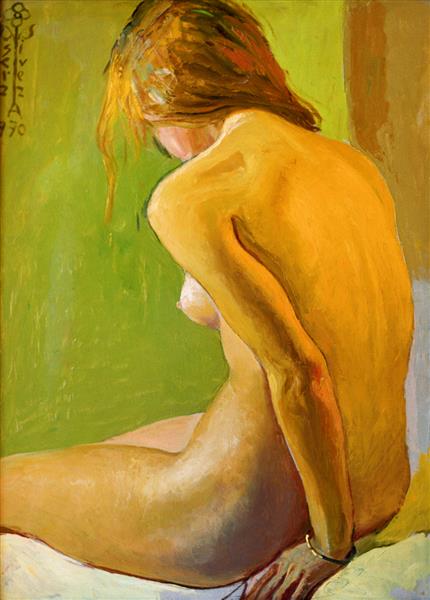 Naked from behind, 1970 - Antonio Sicurezza