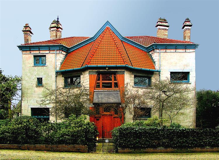 Villa De Zeemeeuw, 1903 - Анри Ван де Велде