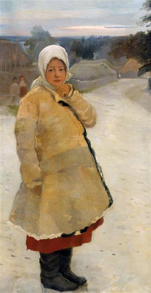 Portrait of a Girl - Ivan Tvorozhnikov